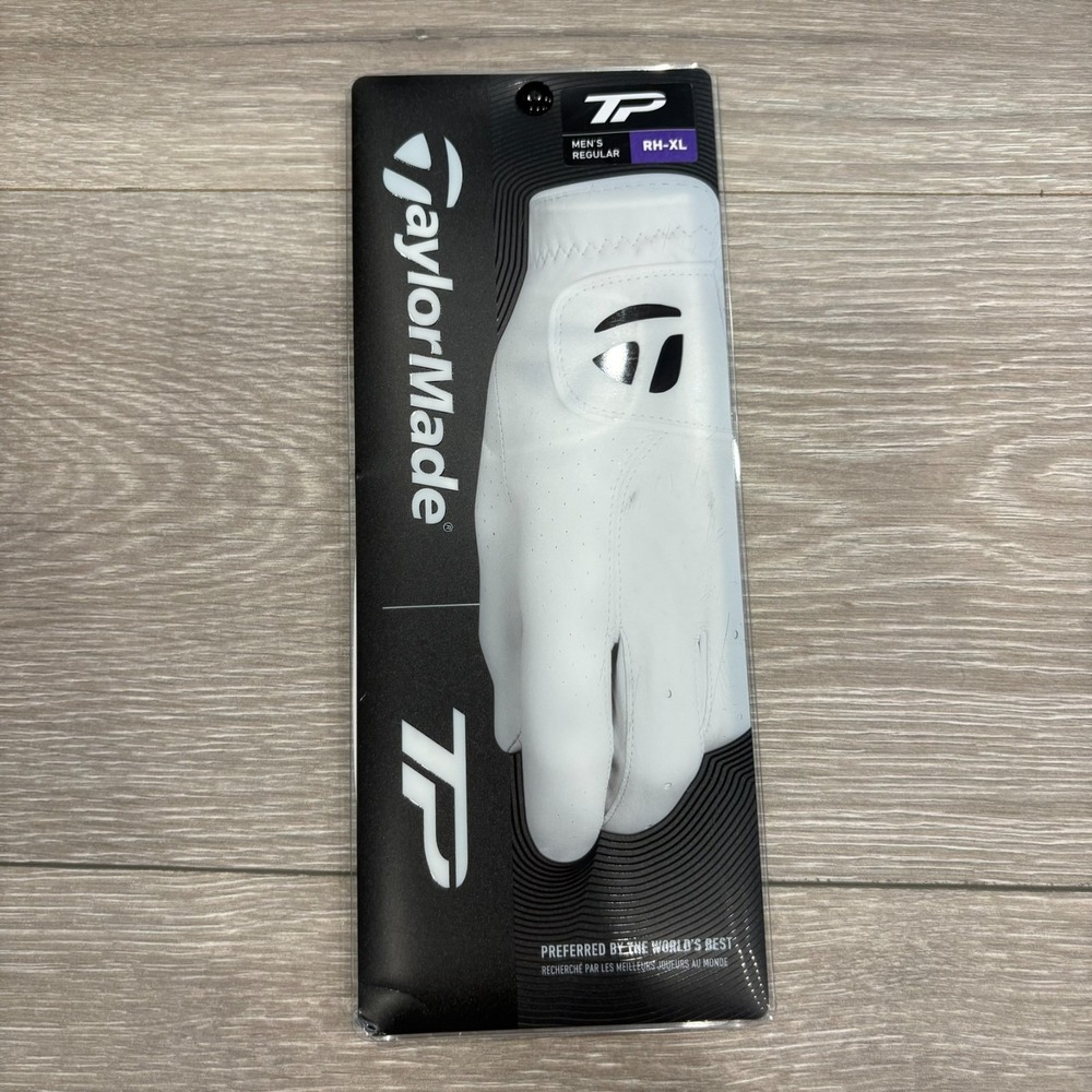 NWT TaylorMade Mens Off White Golf‎ 2025 Tour Preferred Glove Size RH-X-Large